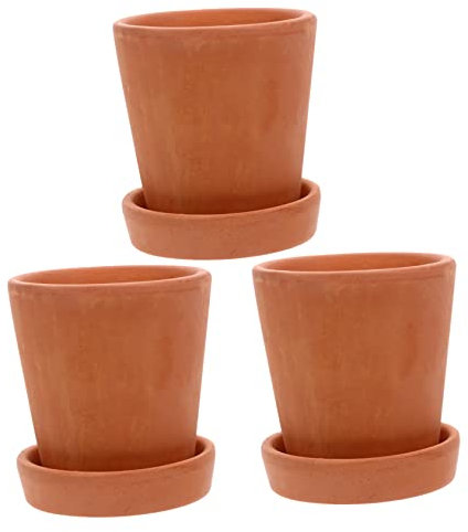 OFFSCH 3sets Vasi Per Con Inferiore Design Per Giardinaggio e Decorazione Per e Festive