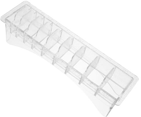 Beaupretty 10grids Clipper Guard Combs Storage Box Hair Clipper Limit Comb Barber Organizer for Supplies