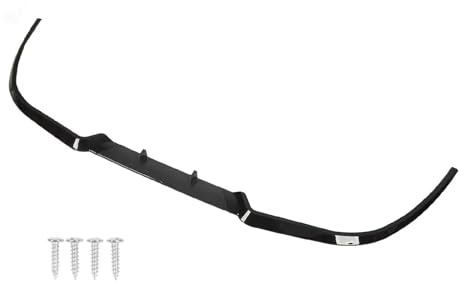 Frontspoiler Universal Frontschürze Lippe Spoiler Kinn Front Rock Splitter Body Kit Außen Protevtive Verlängerung Dekoration Front Spoiler Lippe(A Black and red)