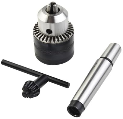 Mini torno de metal para portabrocas con MT2 para eje cónico