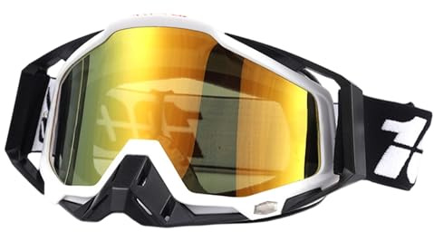 Dexpally Gafas Motocross Polvo Gafas de Motocross MTB Gafas Casco Motocross Gafas Moto Polvo Dirt Bike Off-Road Goggles Gafas Dirt Bike ATV Gafas Enduro para Bicicletas, Montaña