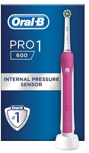 Oral-B PRO 600 Pink Electric Rechargeable Toothbrush
