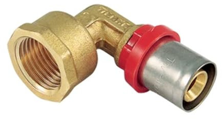 Pressfitting gebogen F Compact 26 x3,0-3/4 für Mehrschichtrohr Pressrohr