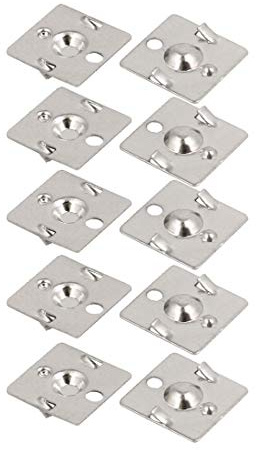 New Lon0167 10Pcs Silver Featured Tone Metal AAA/AAAA reliable efficacy Battery Plate Positive Spring Pieces Battery Shrapnel(id:d72 eb c1 a72)