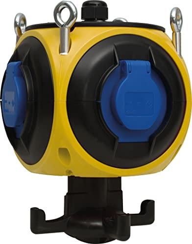 SIROX® Répartiteur suspendu « KHV 8 » sans interrupteur FI, prise 230 V~ 3, CEE 16 A, 400 V~ 1, CEE 32 A, 400 V~ sans, LS 16 A, 1 pôle, C sans, LS 16 A, 3 broches, C sans