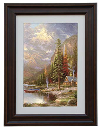 Bilderrahmen, Dekorativer Fotorahmen Wandbehang Massivholz Einfacher Bilderrahmen Kreatives (Farbe : Rust Color, Größe : 40×50cm)