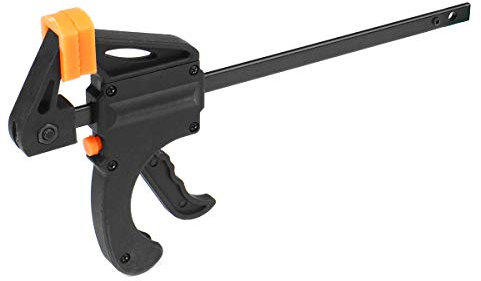 ZOYOSI 4/6/8/10/12/18/24 Inch Clamp Woodworking F Clamp Quick Ratchet Release Clip Grip - 4 Inch