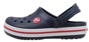 Crocs Unisex Kinder Crocband Clog K Clog, Navy/Red, 34/35 EU