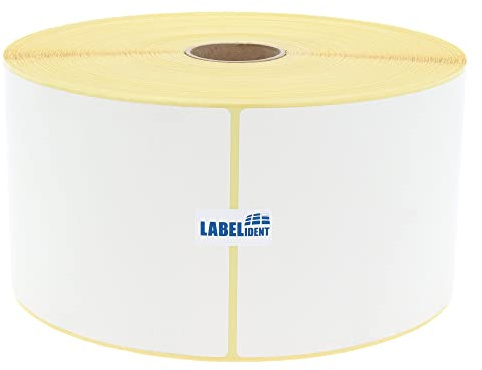 Versandetiketten DHL, DPD, Fedex, GLS, Hermes, UPS - 4x6 Zoll - 101,6 x 152,4 mm - 1.500 Thermo-Eco Papier Etiketten auf 1 Rolle(n), 40 mm, Thermodirekt, Trägerperfo.