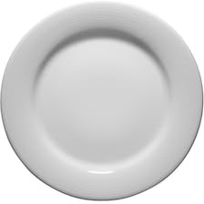 METRO Professional Assiette plate Sumba ¯ 27 cm, porcelaine blanche, 6 pièces
