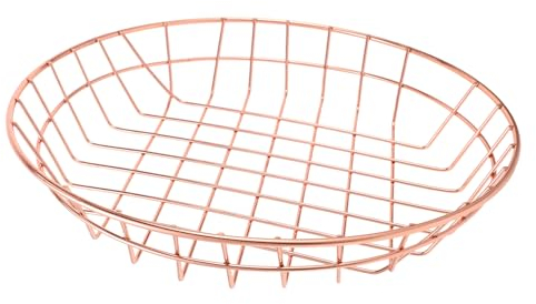 VINTORKY Chip Serving Basket Fries Basket Stable Iron Construction for French Fries Fast Food Snacks Family Events