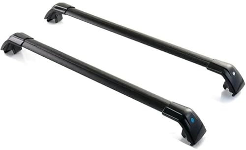 IITA Dachgepäckträger & -Boxen 2 STÜCKE Für KIA Für EV5 Dachgepäckträger Querträger Querträger Passt 2024 Fahrradträger(Schwarz)