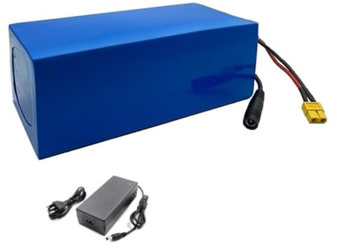 72V 20Ah Lithium Ion Battery, 20S5P Lithium-Ion Battery Packs,with BMS and 84V Charger, for E-Bike Electric Bicycle Scooter XT60