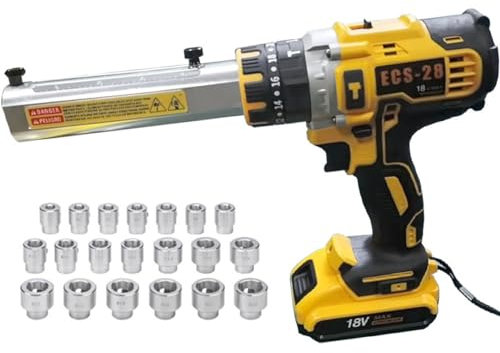 Automatic Wire Stripper, Rechargeable Cable Stripping Tool for Efficient Scrap Metal and Cable Recycling