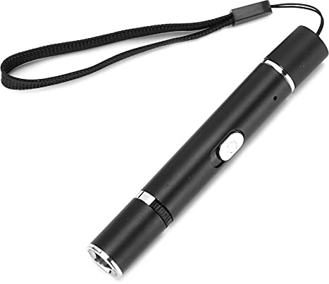Haofy Lampe de Poche UV Efficace en Mousse pour Animaux de Compagnie, pour Détecter les Taches D'urine de Chien et de Chat, Punaises de Lit à Usage Domestique, en Alliage D'aluminium