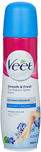 Veet Spray-On Hair Removal Cream for Sensitive Skin 150ml