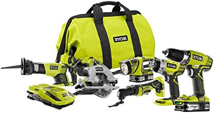 Ryobi 18-Volt ONE+ Lithium-Ion Ultimate Combo Power Tool Kit (6-Tool) - Model: P884 by Ryobi