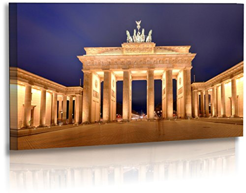 Fotoatelier Dirk Haas Premium Acrylglasbild XXL - Architektur - Bilder - Berlin Skyline - Brandenburger Tor - Acrylglas : 90 cm x 45 cm