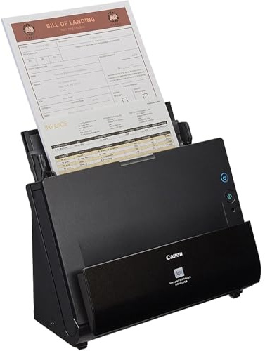 Canon ImageFORMULA DR-C225 II Office Document Scanner, Black - 3258C002