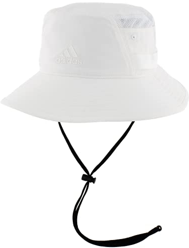 adidas Victory Herren-Sonnenhut für Herren – sportliche Sonnenkappe für draußen, Weiß/3.0, S/M