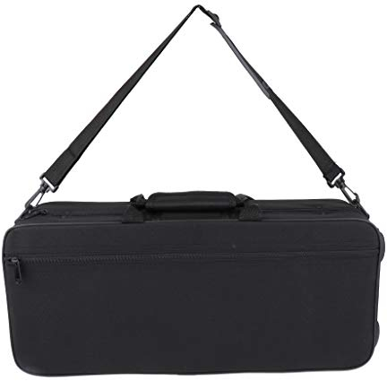 Polsterung Trompetentasche Gigbag Rucksack Tasche wasserdicht für Trompete, Schwarz Nylon