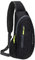 PivotWing Sling Bag Brusttasche Herren Kleiner Rucksack Damen Shoulder Crossbody Crossover Mini Klein Schultertasche Brust Tasche Sporttasche Umhängetaschen Crossbag Schwarz
