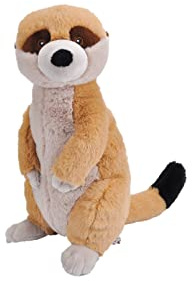 Wild Republic Ecokins Erdmännchen, Kuscheltier aus Stoff, Nachhaltiges Spielzeug, Baby Geschenk zur Geburt von Jungen und Mädchen, Stofftier 30 cm
