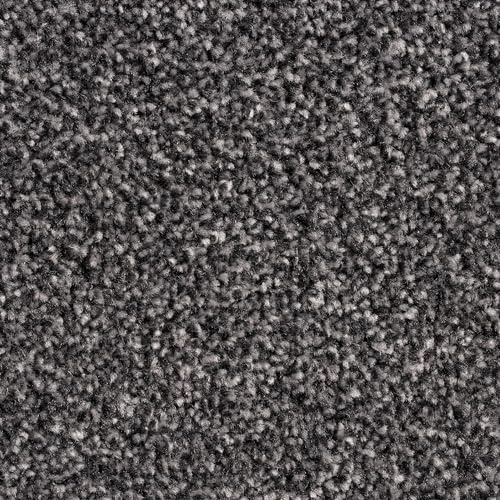 Tuda Carpets | Barrati 15mm Saxony Pile Carpet with Hessian Action Back | Pebble Grey (77) - 4m x 1m (13ft1 x 3ft3)