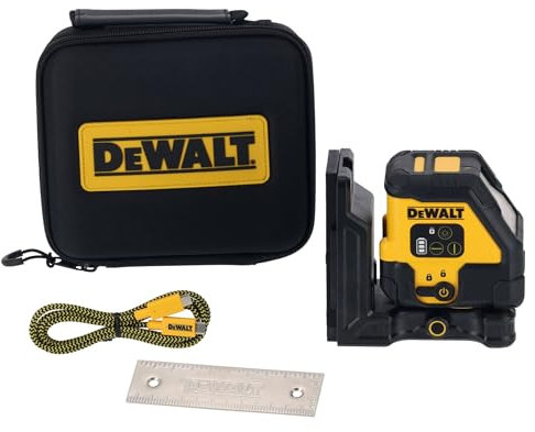 DEWALT DCLE14201GB-XJ - Láser de Línea Cruzada con Haz Roja USB