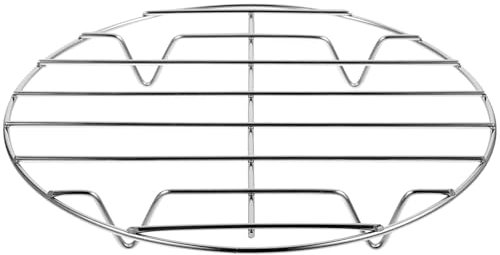 PRETYZOOM Viande Ronde à Poisson à Pizza pour Barbecue Acier Inoxydable Compatible Lave-Vaisselle