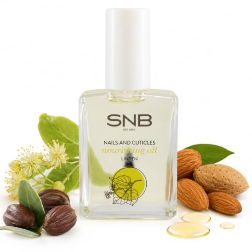 SNB Professional Nagel- & Nagelhautöl Linde 15ml mit Jojoba & Mandelöl | Pflegendes Nagelöl mit Lindenblütenextrakt, Jojoba- und Mandelöl – zieht schnell ein für geschmeidige Nagelhaut