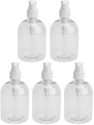 VICASKY 5 Pezzi Bottiglie Viaggio Ricaricabili per Cosmetici Contenitori Shampoo Lozione e Detergente Colore Del Casual Colore Casuale