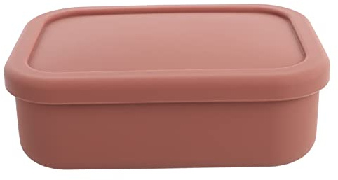 OKUMEYR Fiambrera Bento Box Para Estudiantes Con Compartimentos Sellados y Silicona Caja De Almuerzo Microondas Compacta y Ligera Para Escuela Oficina y Picnic