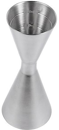 UKCOCO Jigger per Cocktail Acciaio Inossidabile Dosatore Professionale Strumento per Bar Resistente e Facile da Usare Misuratore e Feste