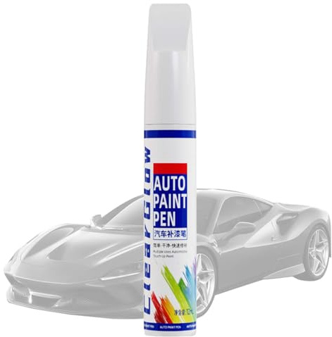 Generisch Lackstift Auto Kratzer Reparatur Stift 12 ml Lackstift Auto Lack Reparatur, Für Motorrad Armaturenbrett Bootsanhänger Wiederherstellung(Grau)