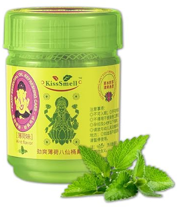 Compound Thai-Kräuter-Inhalator, Duftdose, Herbal Aroma Set, Natürlich Erfrischen mit Thailändischen Ölen