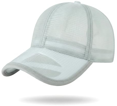 LISHIHE Basecap Herren Sommer Mesh,Baseball Cap Herren Netzstoff Atmungsaktiv,Herren-Baseballkappe Leicht für Sport Outdoor-Aktivitäten,Golf,Tennis