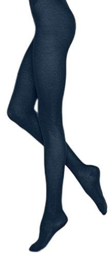 BLEUFORÊT - Collant pur Coton velouté - Atlantique, Taille 1 - S