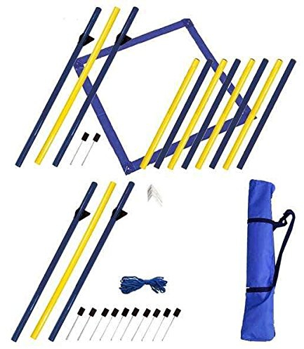 Dog Agility Hürden und Slalom Set