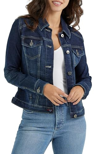 Stretch Denim Jacket, Drenched, X-Large