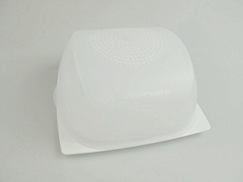 TUPPERWARE KäseMax Junior weiß transparent Kondenspro Käseglocke Käse P 17717