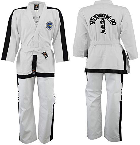 Playwell Artes Marciales Taekwondo Itf Masters Suit (4 Dan & Up) - Blanco, 170cm