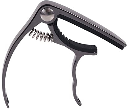 Startseite Gitarren-Kapodaster Startseite Gitarren-Kapodaster Metall-Schnellwechsel-Klemmschlüssel Zinklegierung Gitarren-Kapodaster für akustische Klassische Gitarren-Ukulele mit Stiftabzieher85cm