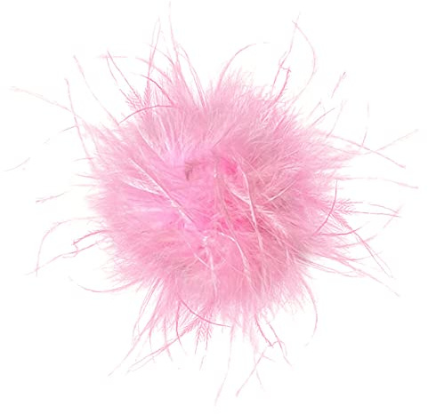iSpchen Federbrosche elegante Brosche für Frauen flauschige Feder Brosche Straußenfeder Brosche Braut Hochzeit Kopfschmuck Kostüm Deko Brosche Hutfeder für Party Bühnenauftritte