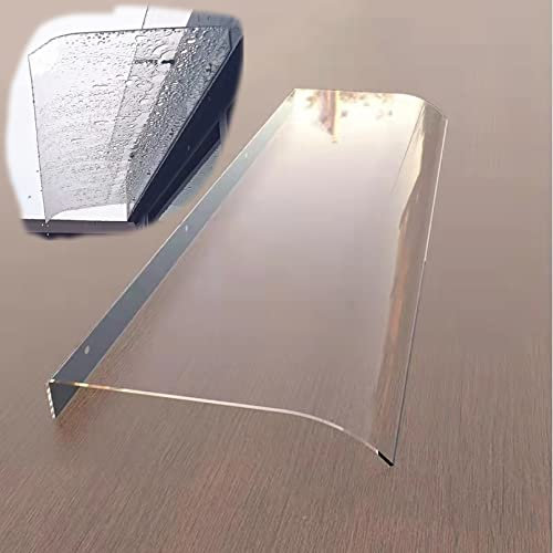 Auvent De Porte D'entrée, Marquise De Porte Exterieur, Marquise Abri Protection En Polycarbonate, Auvent De Porte Entrée, Auvent Fenêtre Invisible, Contre Pluie UV, Pour Garage, Balcon ( Size : 40x100