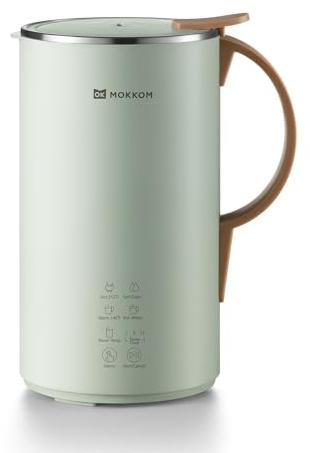 Automatic Nut Milk Maker, 20 oz Soy Milk Maker, Homemade Almond, Oat, Coconut, Soy, or Plant-Based Milk and Dairy Free Beverages, Almond Milk Maker with Delay Start/Boild Water/Self Clean - Green
