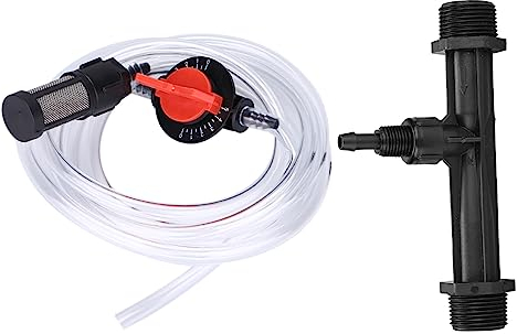 Venturi Fertilizzante Iniettore Kit G3/4 Fertilizzante Iniettore Irrigazione Giardino Dispositivo di Irrigazione Kit Iniettore Fertilizzante Liquido Per Giardini Frutteti Giardinaggio