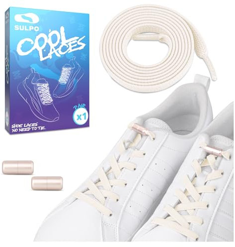 SULPO Lacci scarpe elastici piatti - stringhe elastiche - Lacci colorati con chiusura rapida - Lacci elastici per sneakers - Lacci per bambini e adulti