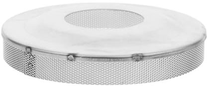 Amosfun Stainless Steel Mesh Cover for Cotton Candy Machine Sanding Sugar Sieve Marshmallow Machine Filter Accessory