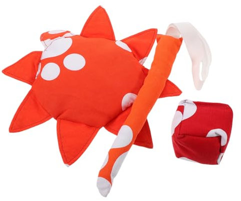 TOYANDONA 3piezas Interactivo De Discos Voladores y De Frijoles para Juguetes Portátiles De Tela para Hijos Diversión y Entretenimiento Familiar